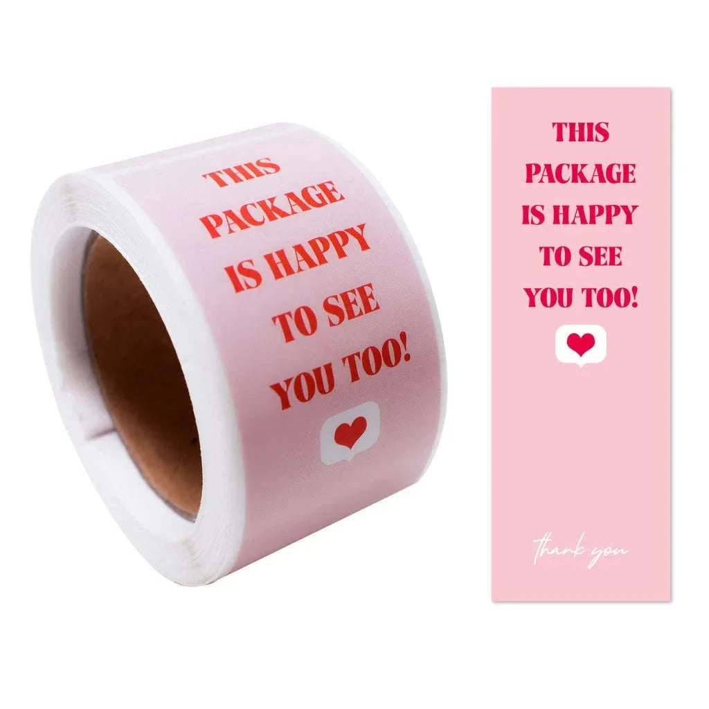 100pcs Thank You Stickers Roll for Small Business Packaging - Image 8