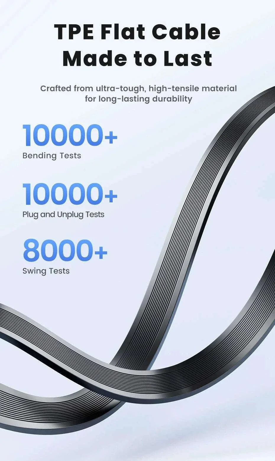 100W Retractable USB-C Fast Charging Cable with Magnetic Storage - Image 17