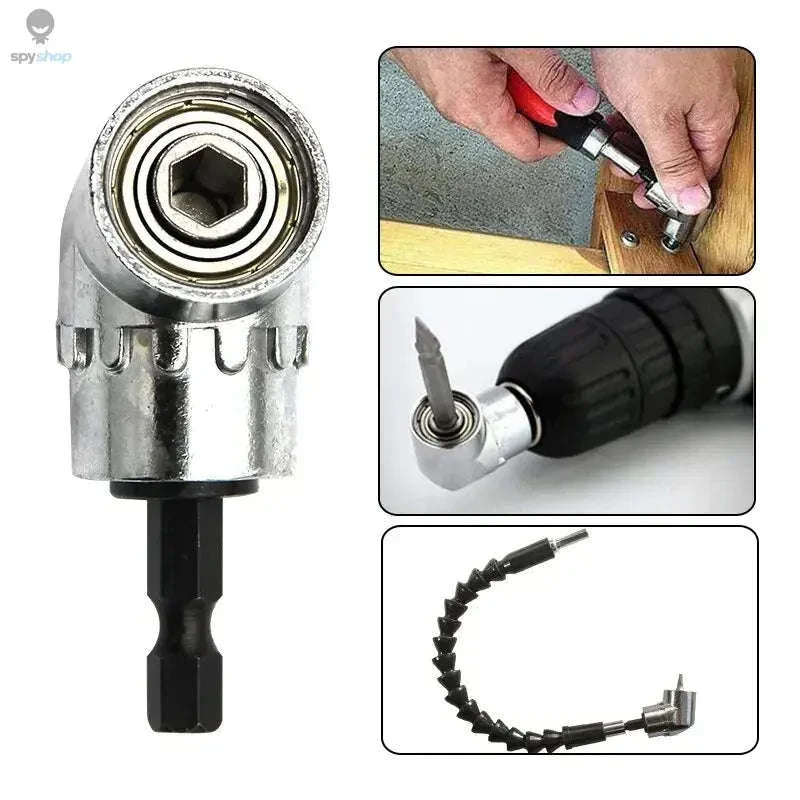 105° Angle Drill Attachment with Magnetic Bit Holder - Image 11