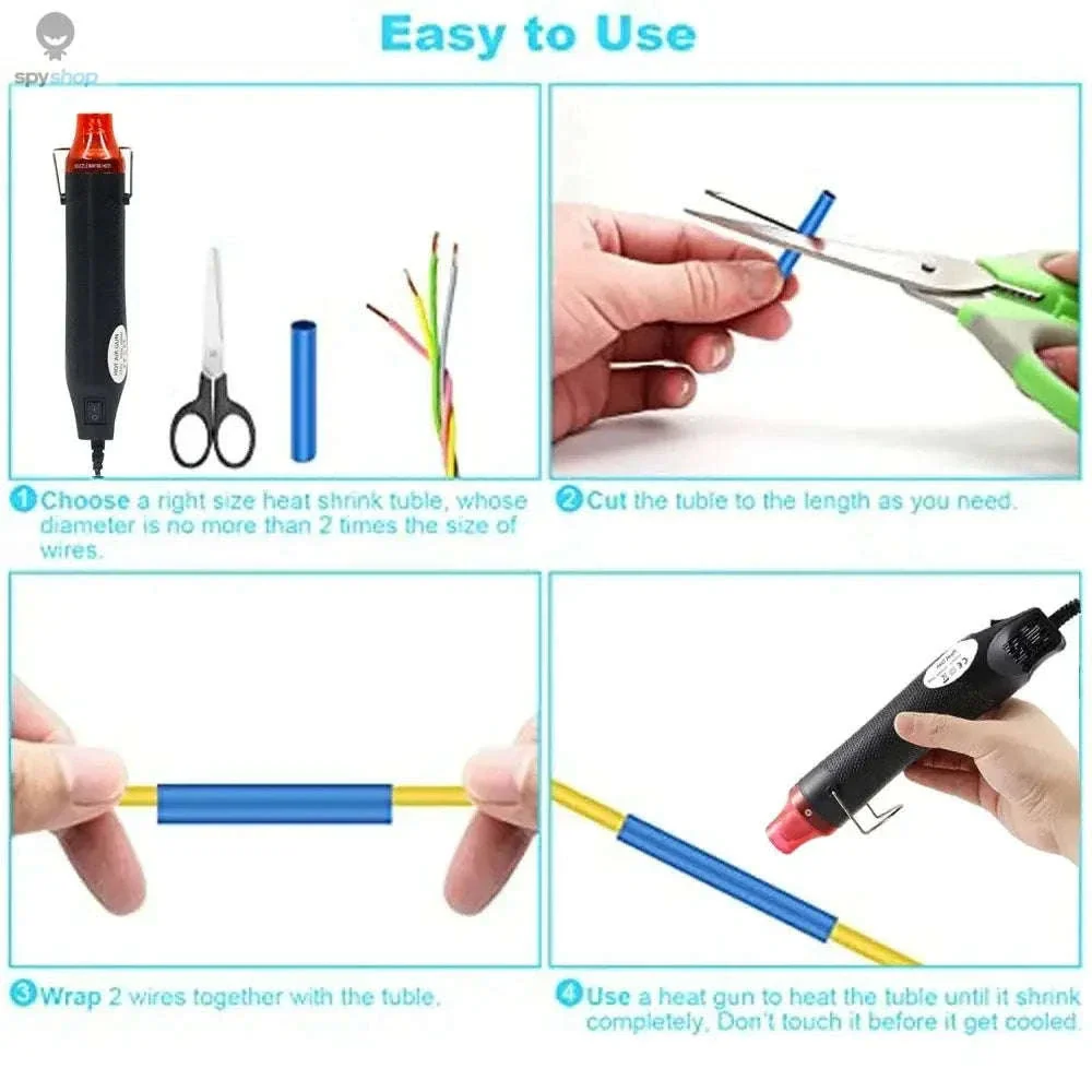 Heat Shrink Tubing Kit for Clean, Secure Wire Protection - Image 15