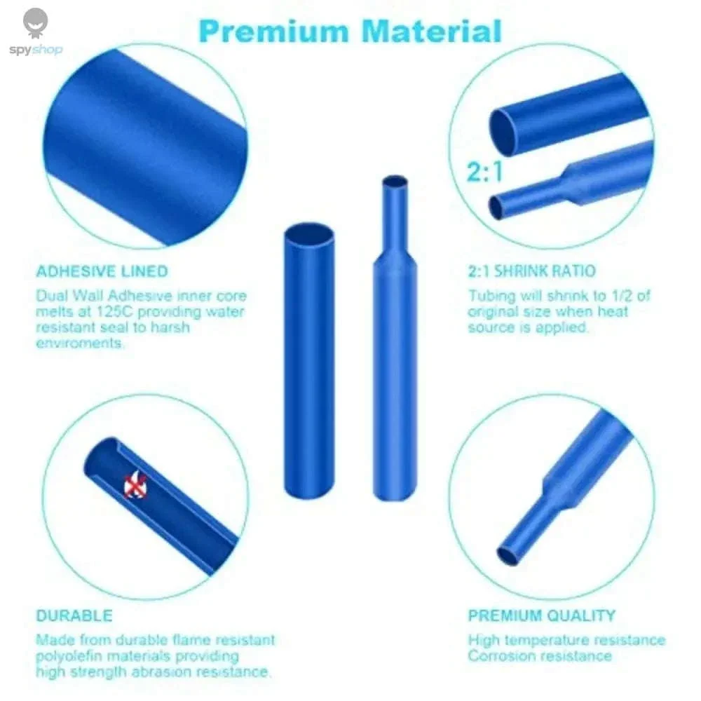 Heat Shrink Tubing Kit for Clean, Secure Wire Protection - Image 3