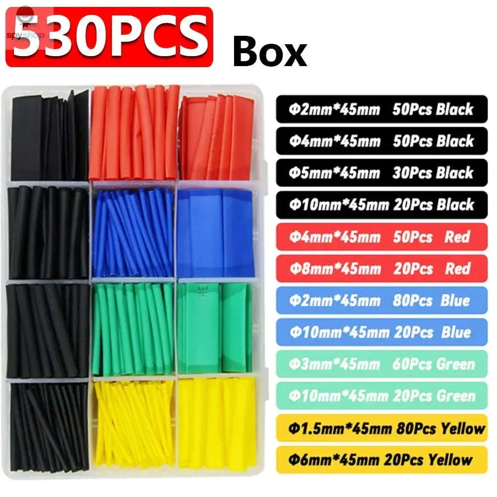 Heat Shrink Tubing Kit for Clean, Secure Wire Protection - Image 9