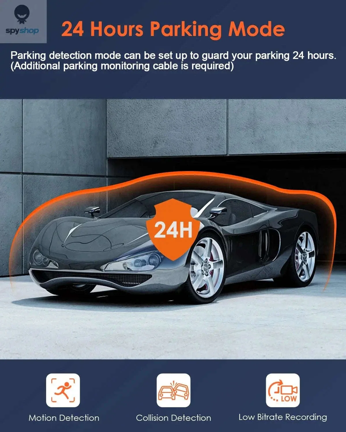 1080P 3-Camera Dash Cam with IR Night Vision - Image 13