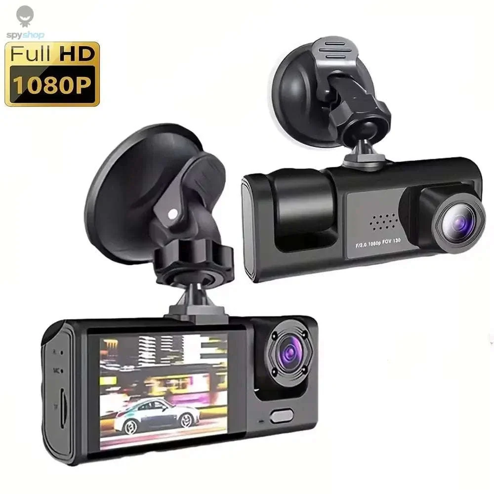 1080P 3-Camera Dash Cam with IR Night Vision - Image 16