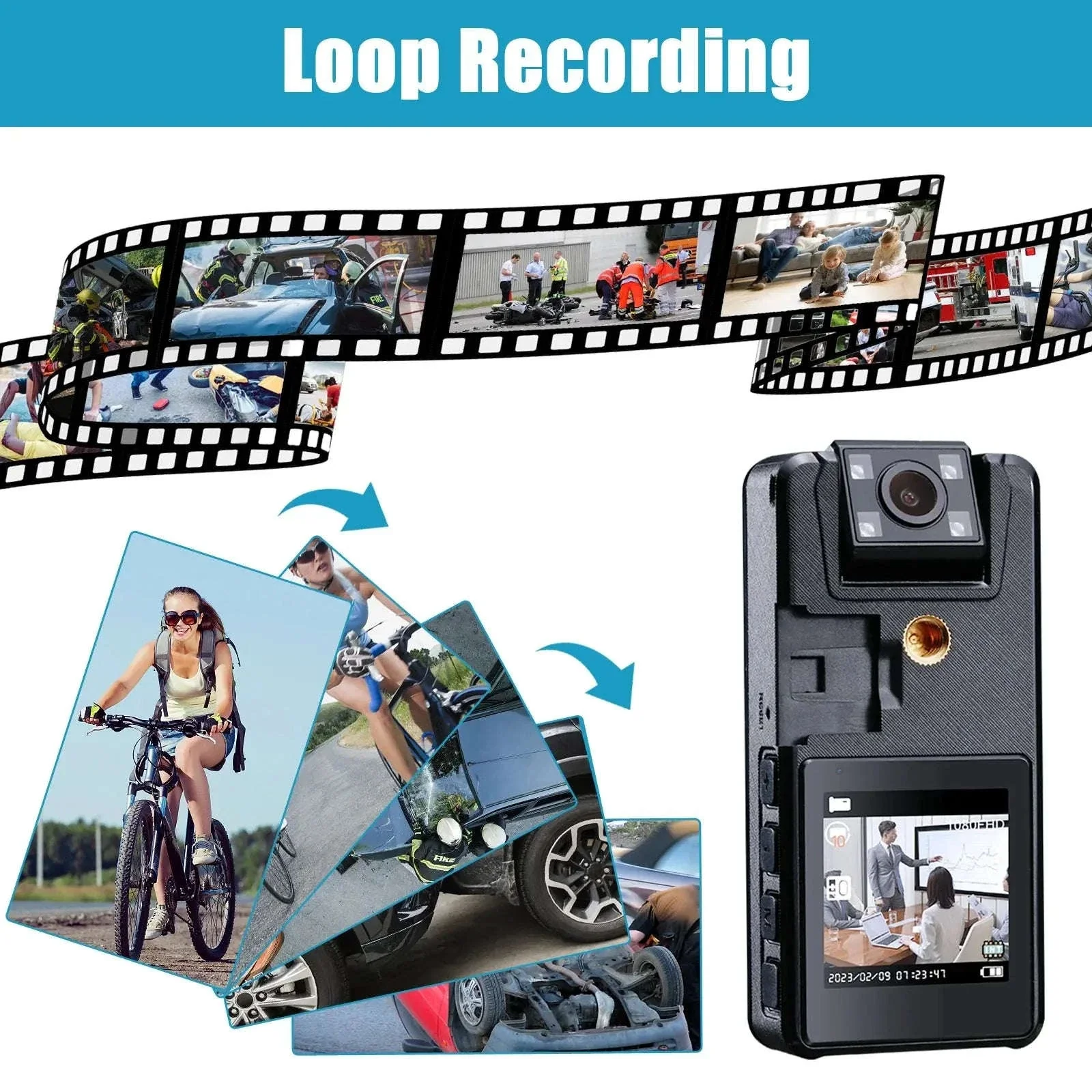 Vandlion A39 1080P HD Mini Camera with Rotating Lens - Image 3