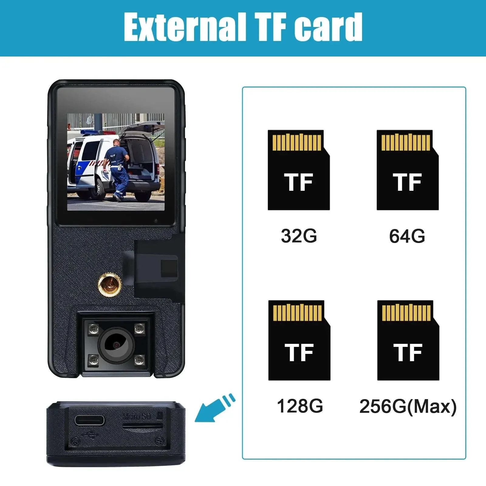 Vandlion A39 1080P HD Mini Camera with Rotating Lens - Image 4