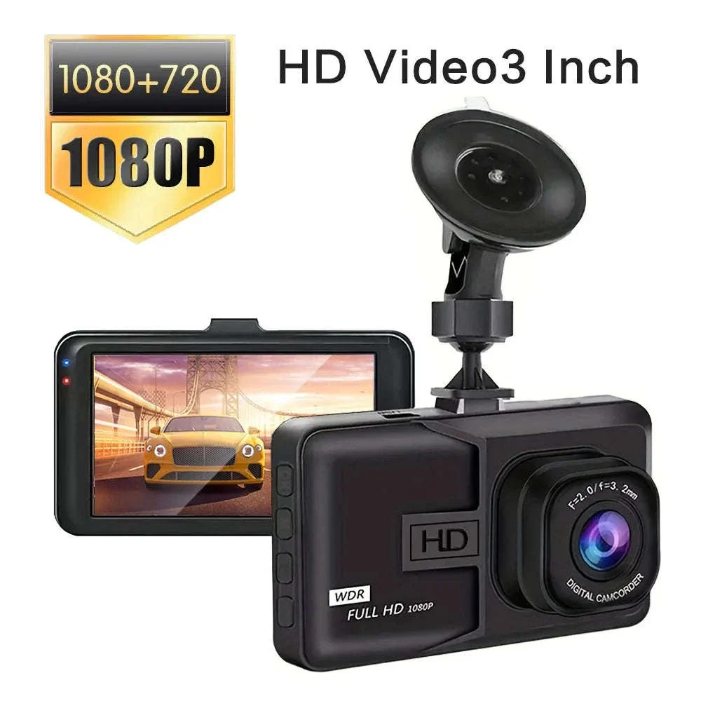 1080P HD Dash Camera Car DVR with Night Vision - Image 3