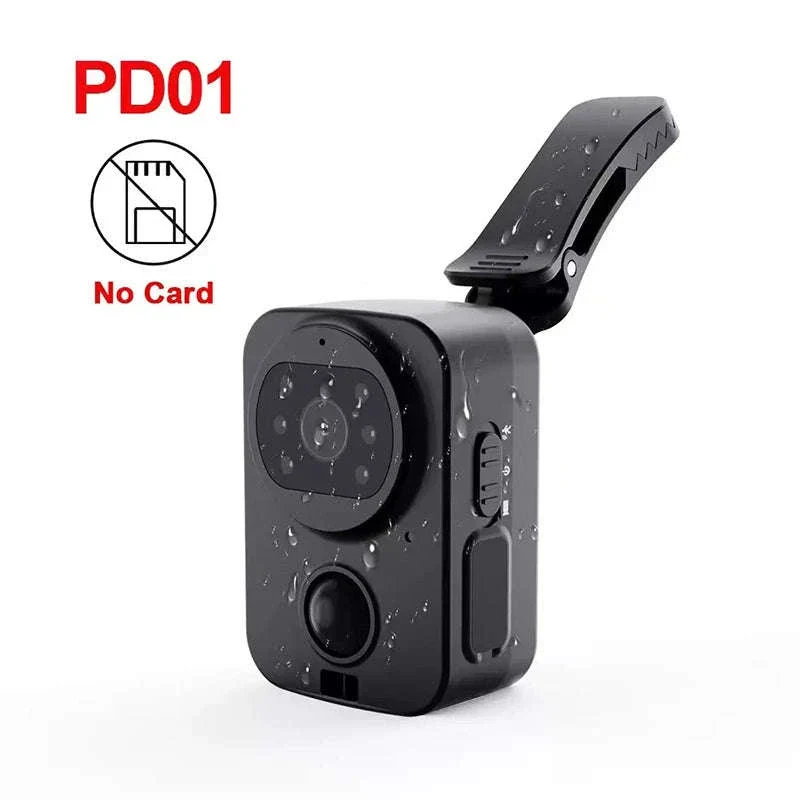 1080P Mini Body Camera Waterproof with Night Vision & PIR Motion Sensor - Image 20