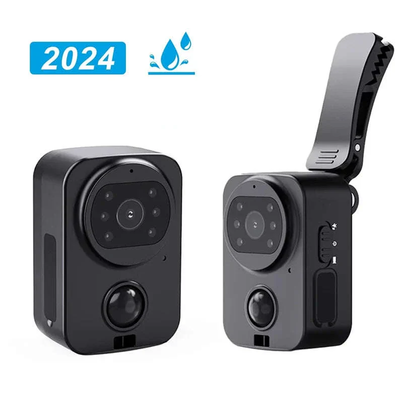 1080P Mini Body Camera Waterproof with Night Vision & PIR Motion Sensor - Image 4