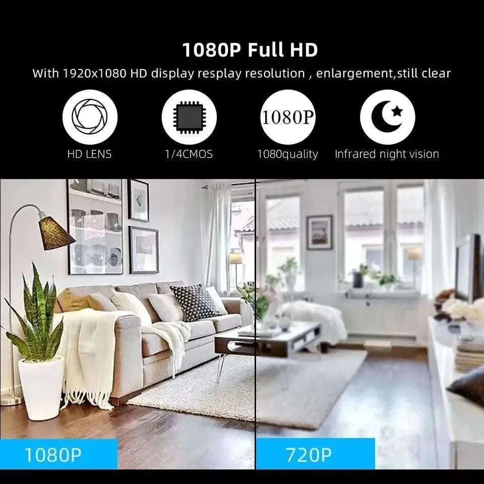 1080P Mini HD WiFi Security Camera with Night Vision - Image 5