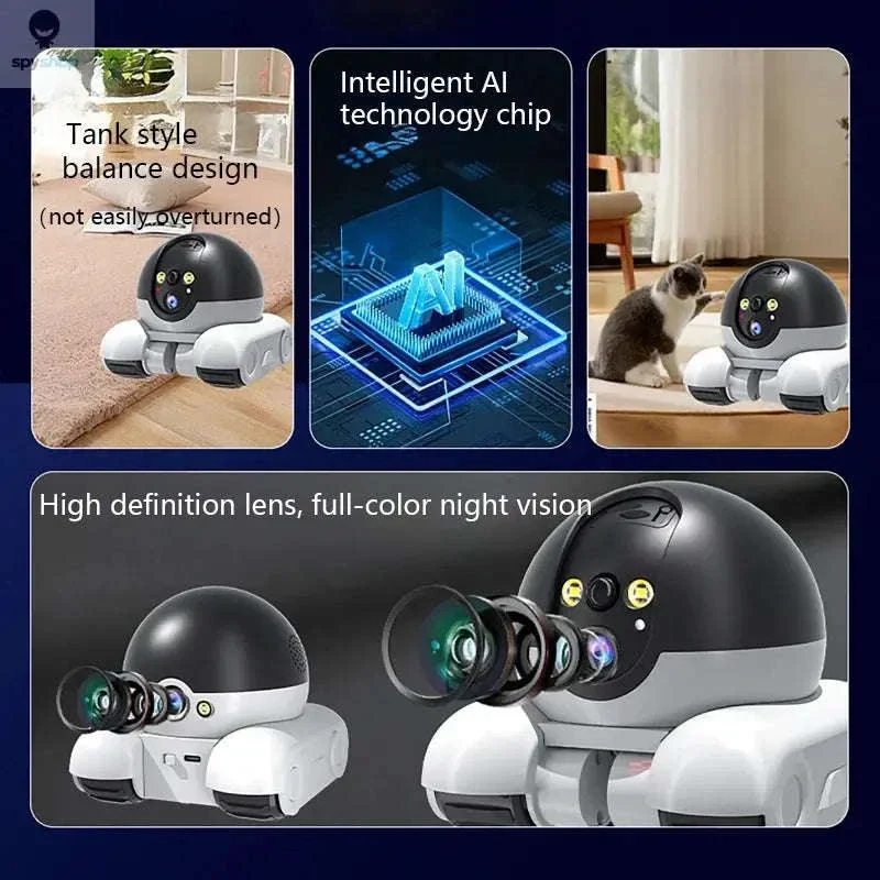 1080P Pet Tracking Camera for Smart Home Monitoring - Image 6