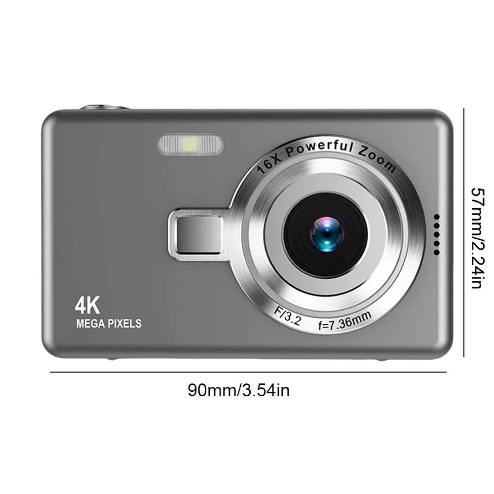 1080P Vlogging Camera 96MP Digital Camera with 16X Zoom IPS Screen - Image 6