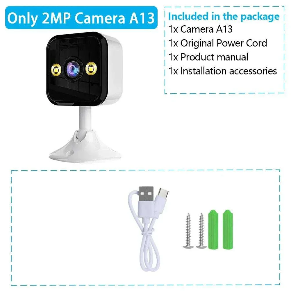 1080P WiFi Security Camera Indoor Outdoor IP66 Night Vision - Image 23