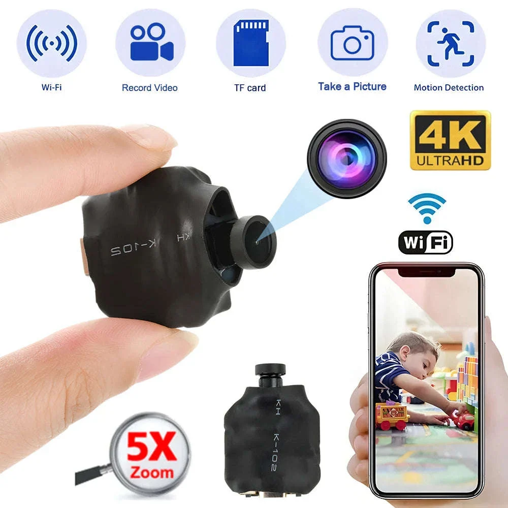 1080P WiFi Mini Camera Module with Motion Detection & 120° Wide Angle - Image 9