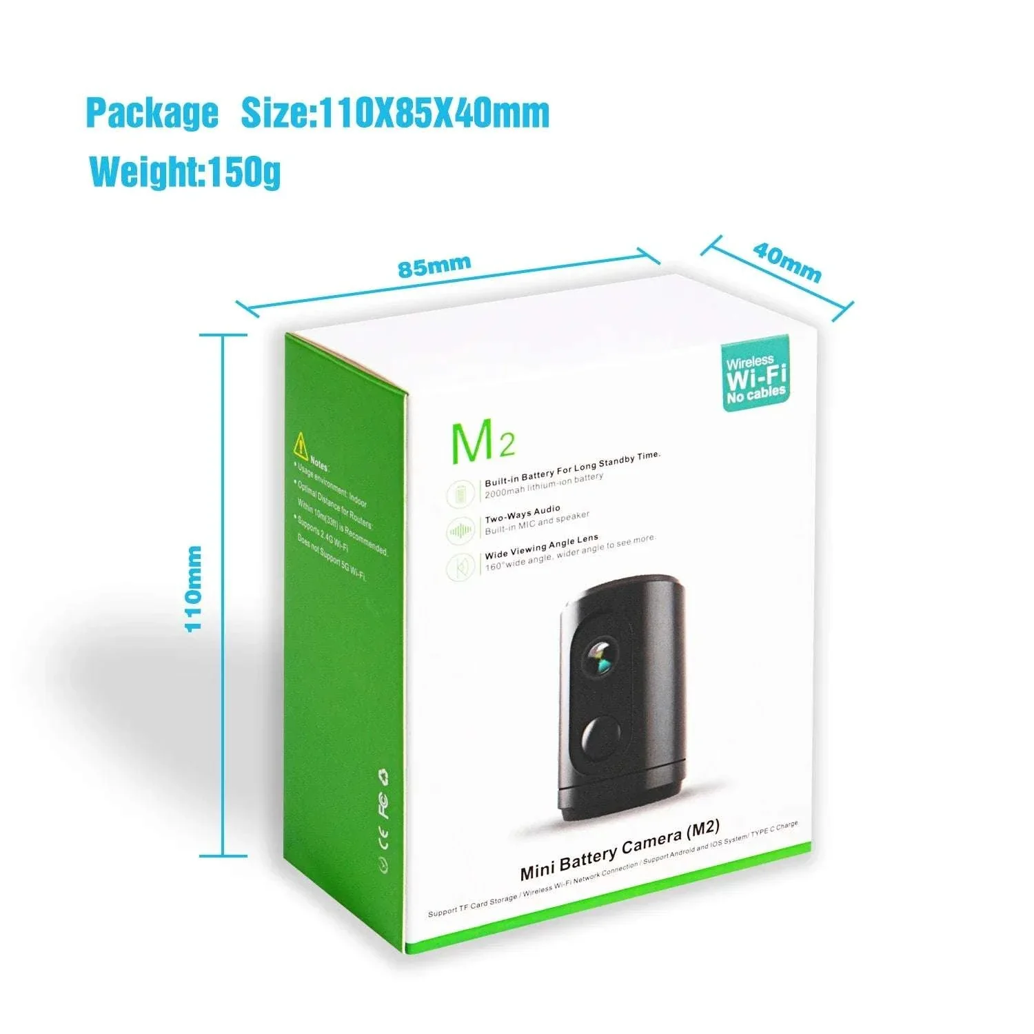 1080P Wireless Mini Security Camera with PIR Motion Detection - Image 28