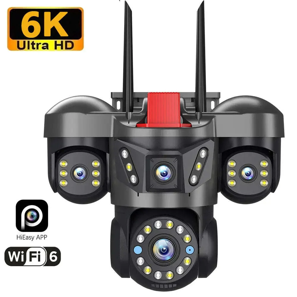20MP 360° WiFi Security Camera with Auto Tracking & 4 Screens - Image 19