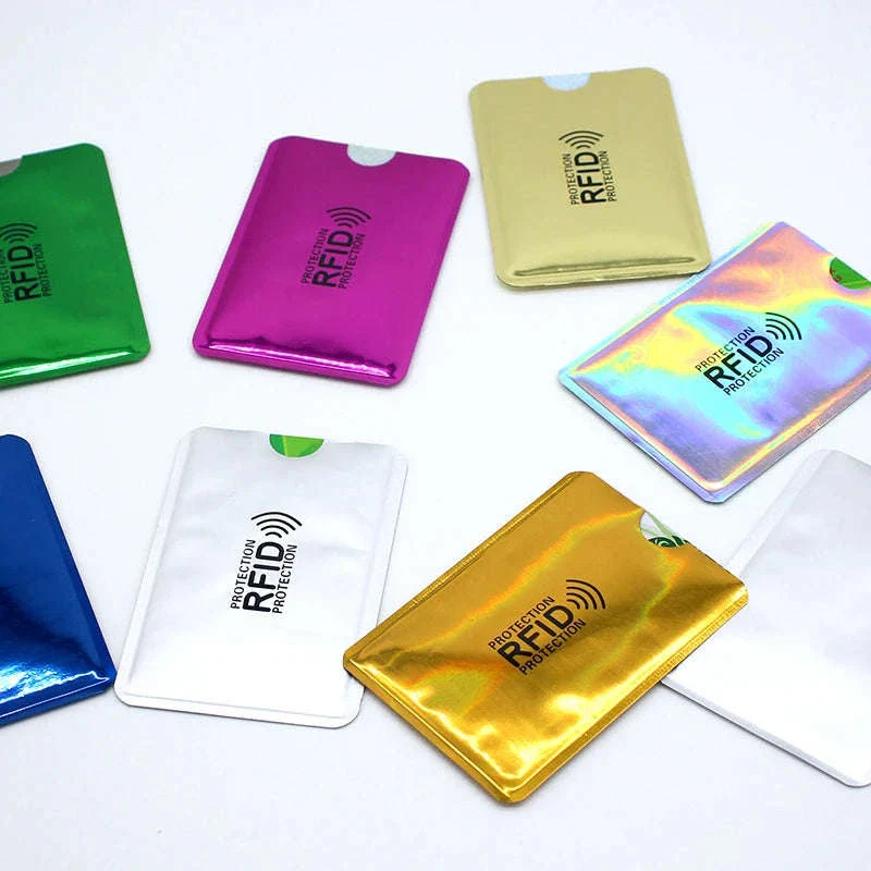 10-Pack RFID Blocking Card Sleeves for Everyday Card Protection - Image 8