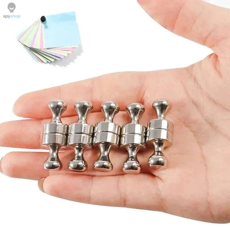 Magnetic Nails for Notes, Photos, and Displays on Magnetic Surfaces