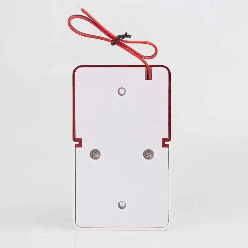 Wired Strobe Siren Alarm with 120dB Sound and LED Flash - Image 3