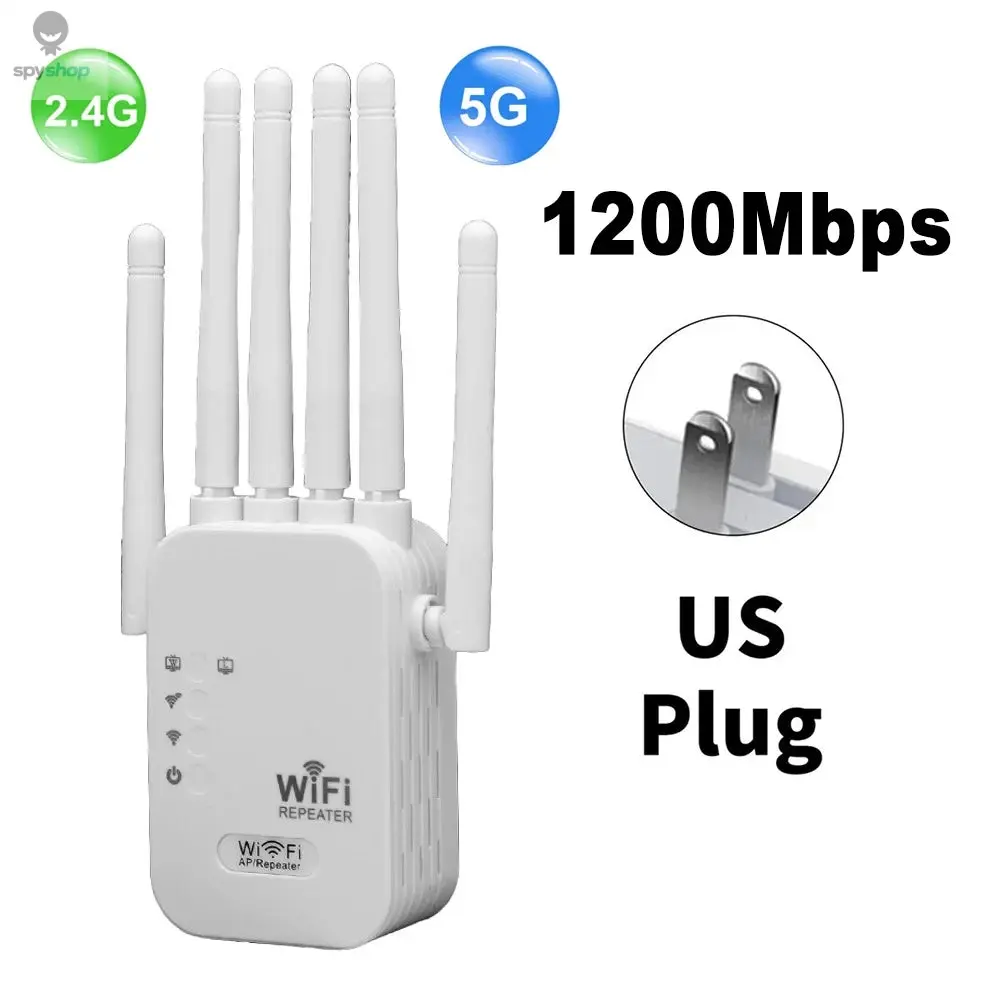 1200Mbps WiFi Range Extender with Dual-Band Coverage - Image 10
