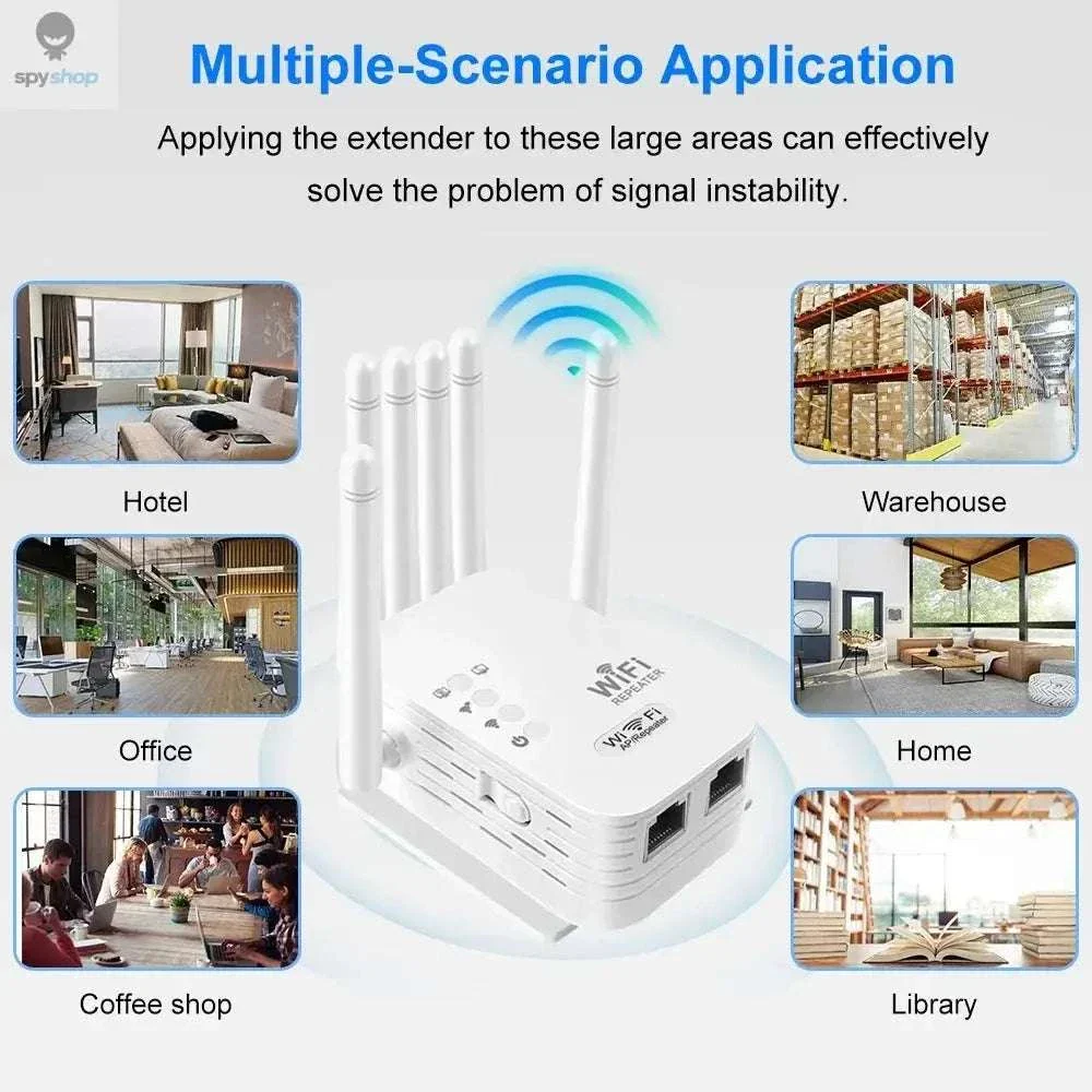 1200Mbps WiFi Range Extender with Dual-Band Coverage - Image 6