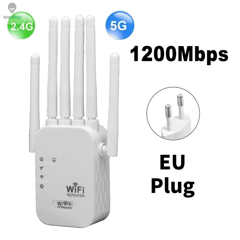 1200Mbps WiFi Range Extender with Dual-Band Coverage - Image 9