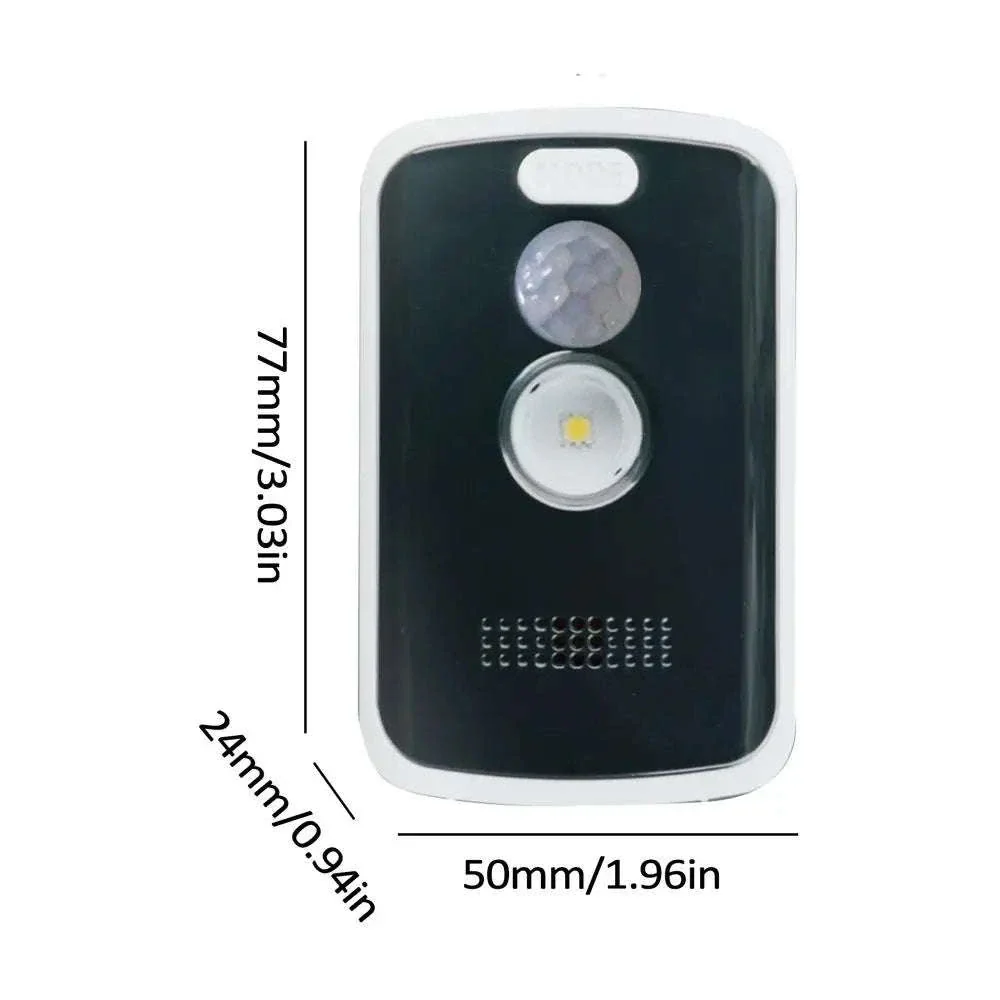 125dB Motion Sensor Alarm with Light Modes for Outdoor Security - Image 11