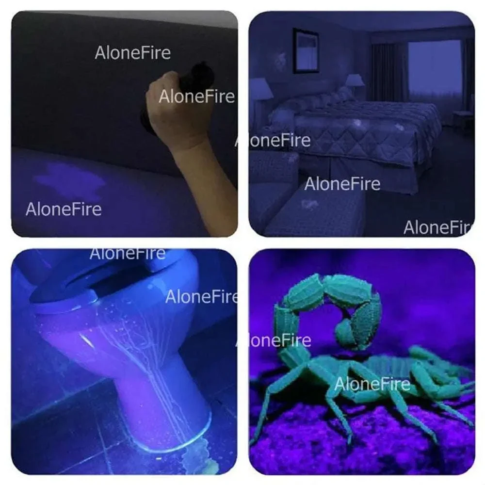 128 LED UV Flashlight for Stains, Minerals, and Night Scans - Image 19