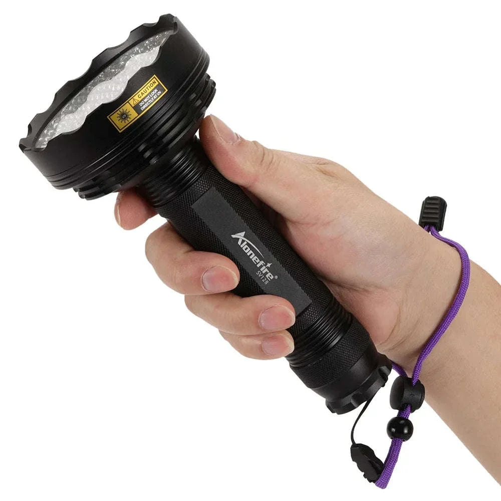 128 LED UV Flashlight for Stains, Minerals, and Night Scans - Image 6