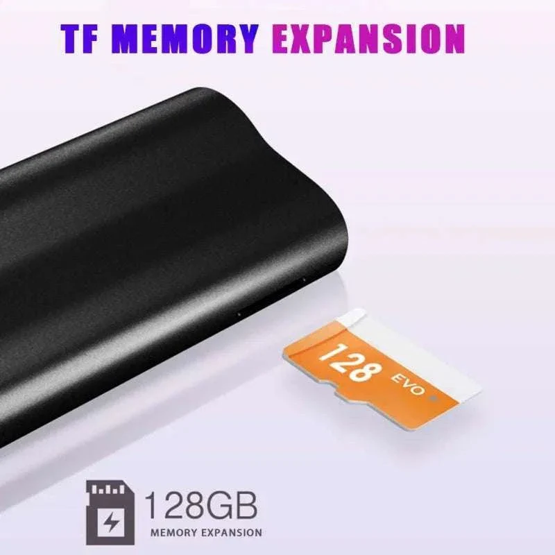 128GB 500-Hour Digital Voice Recorder with Magnetic Mount - Image 3