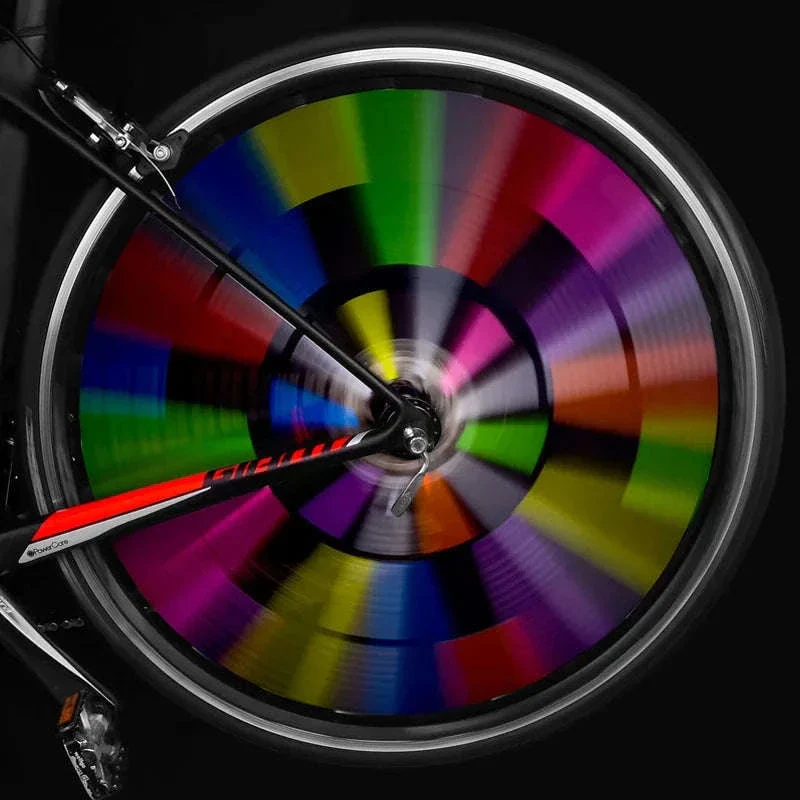 12PCS Bicycle Wheel Spokes Reflective Tubes for Safer Riding - Image 2