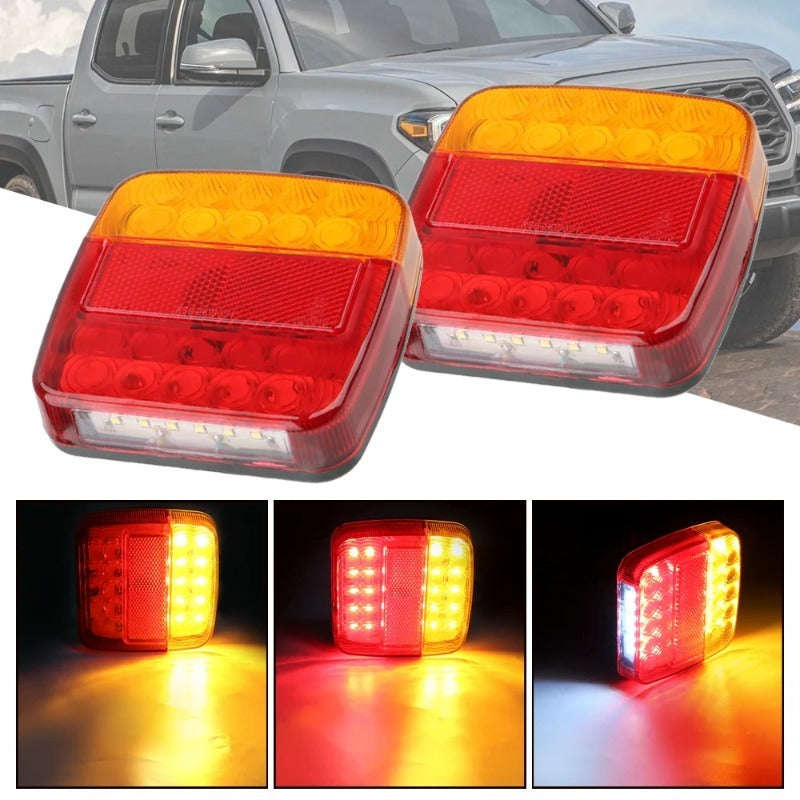 12V 26-LED Tail Light with Number Plate Light - Image 6