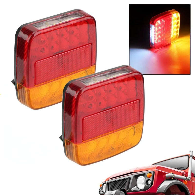 12V 26-LED Tail Light with Number Plate Light - Image 7