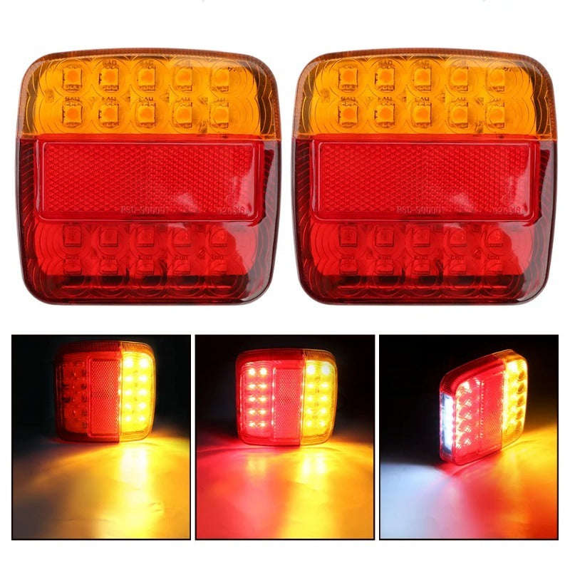 12V 26-LED Tail Light with Number Plate Light - Image 8