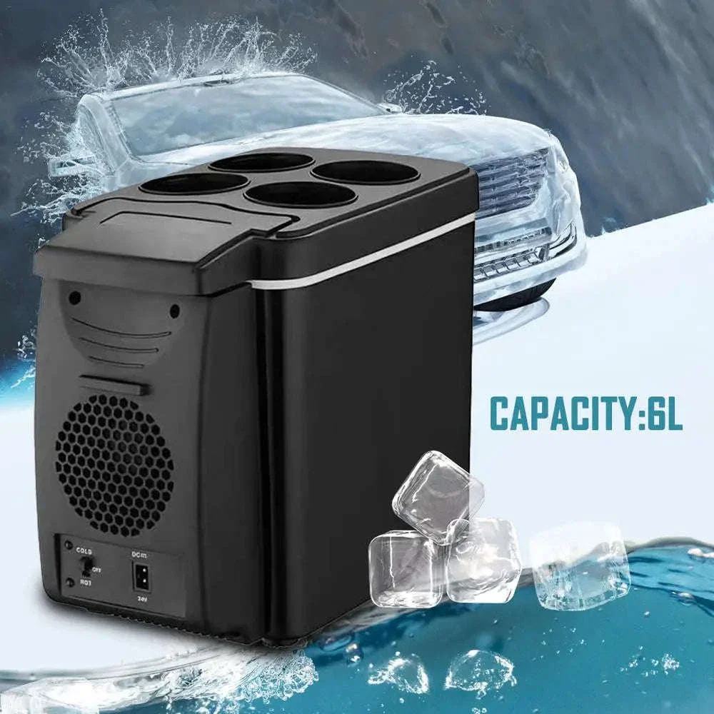 12V 6L Car Cooler and Warmer Mini Fridge for Travel - Image 14