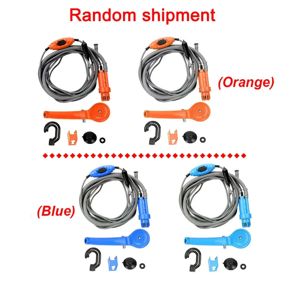 12V Portable Car Shower Pump Kit - Image 2