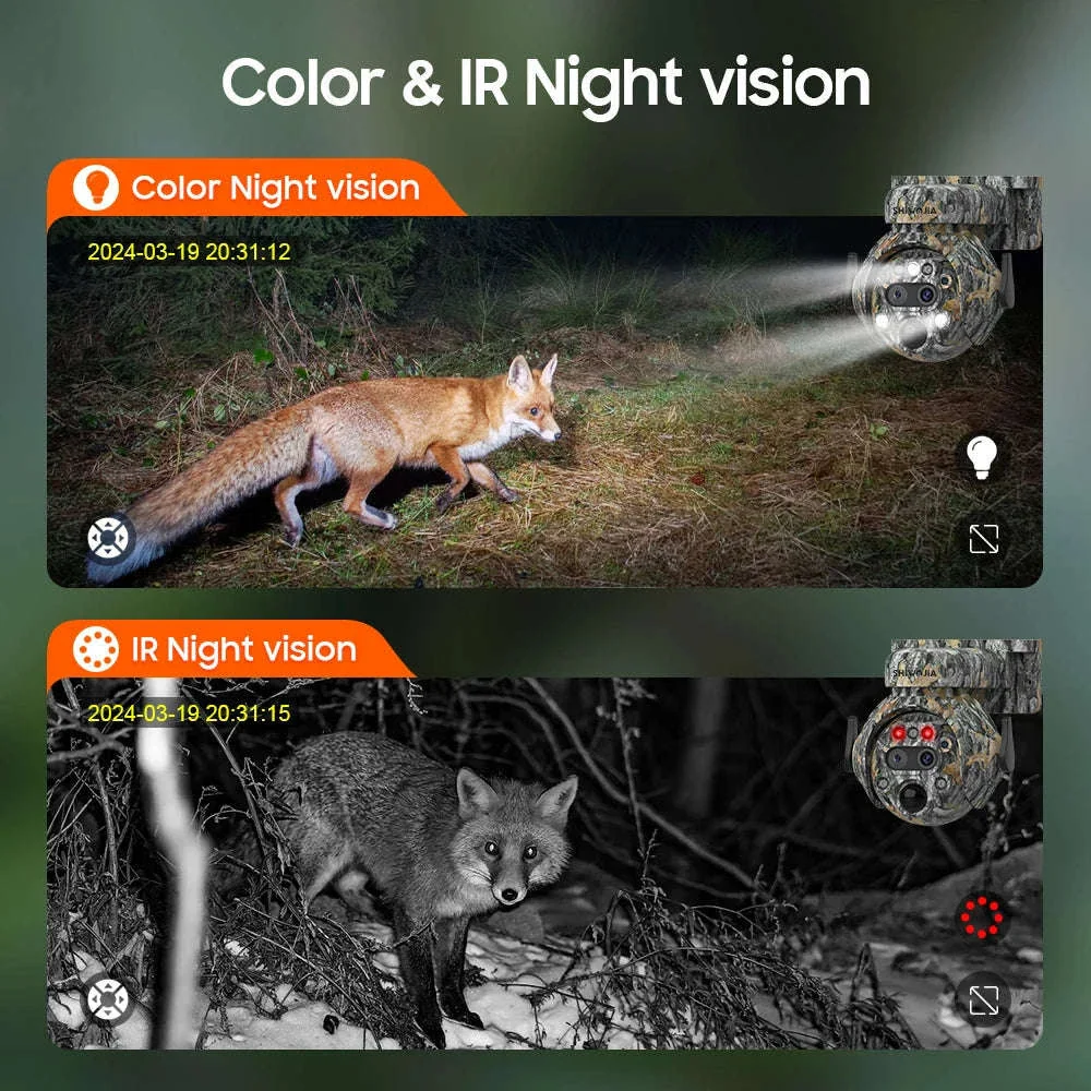 12X Zoom 4K Solar 4G Dual-Lens Security Camera - Image 6