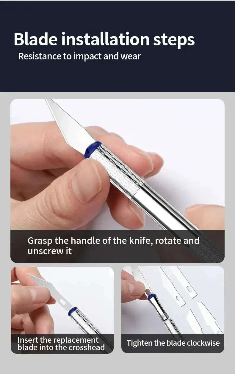 13-Piece Carving Knife Set for Precise Creative Projects - Image 15