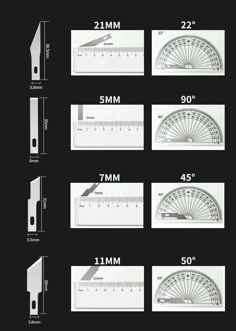 13-Piece Carving Knife Set for Precise Creative Projects - Image 17
