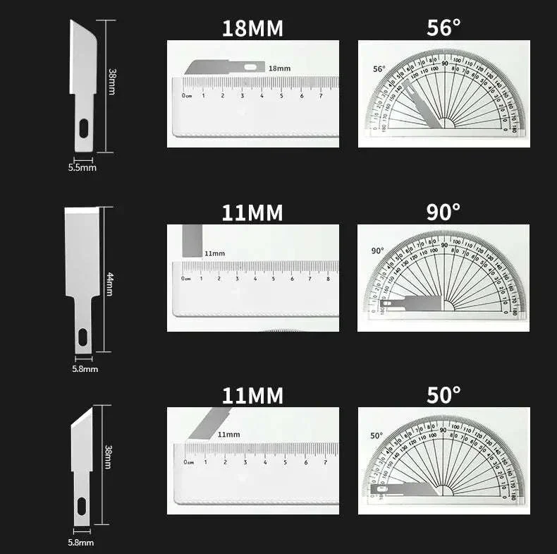 13-Piece Carving Knife Set for Precise Creative Projects - Image 18