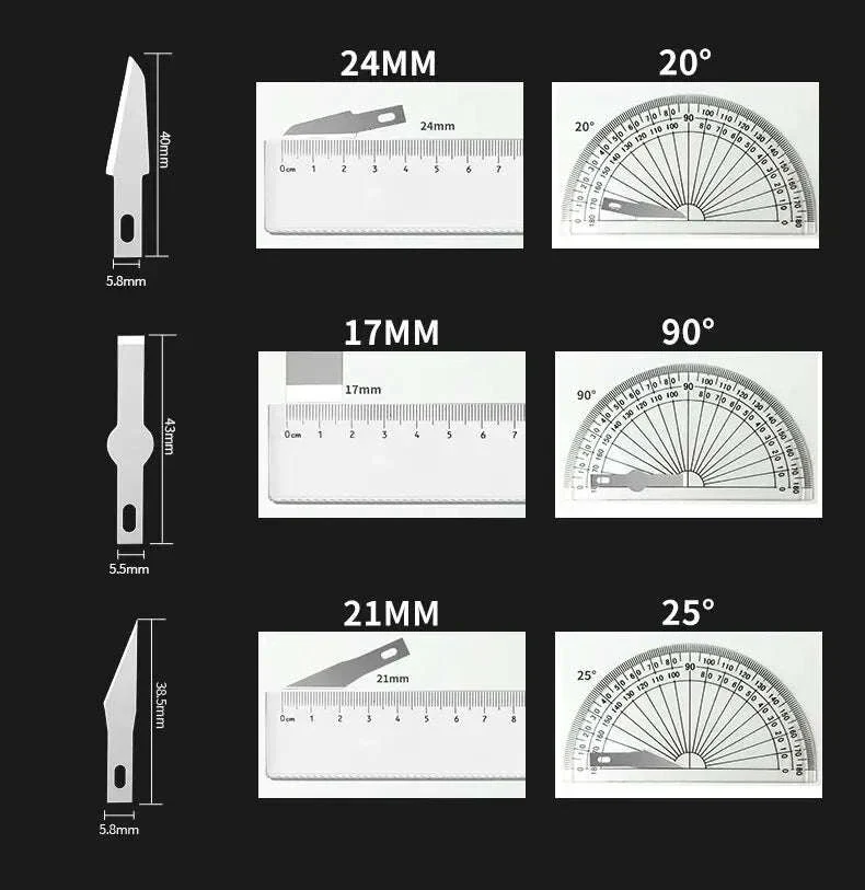 13-Piece Carving Knife Set for Precise Creative Projects - Image 19
