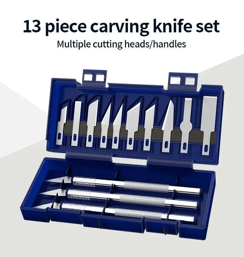 13-Piece Carving Knife Set for Precise Creative Projects - Image 7