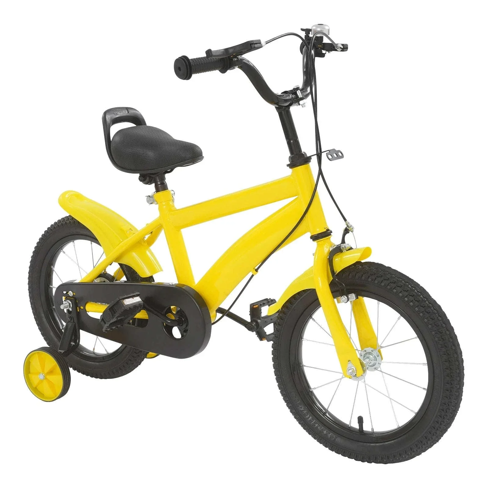 14-Inch Kids Learning Bicycle with Training Wheels - Image 21