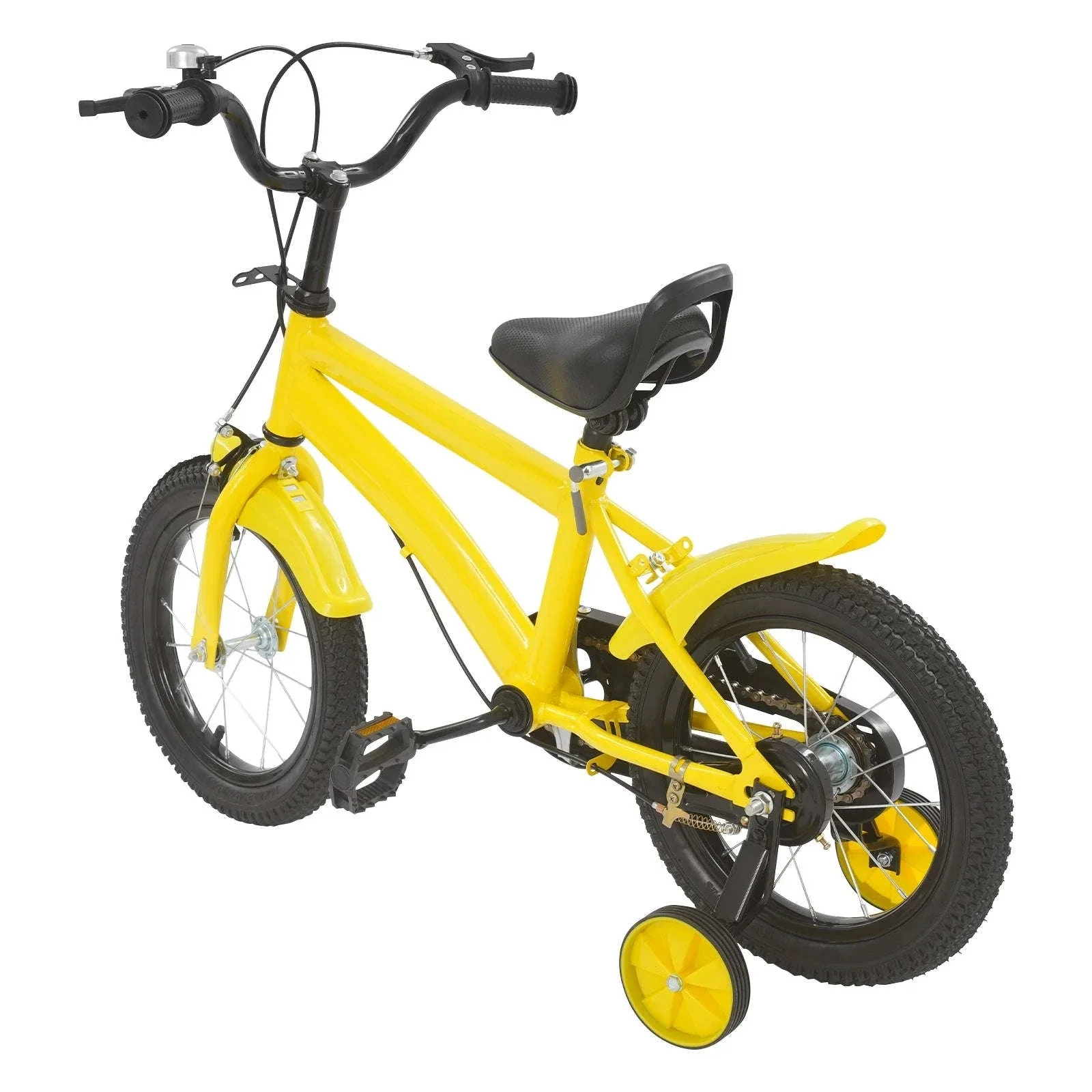 14-Inch Kids Learning Bicycle with Training Wheels - Image 22