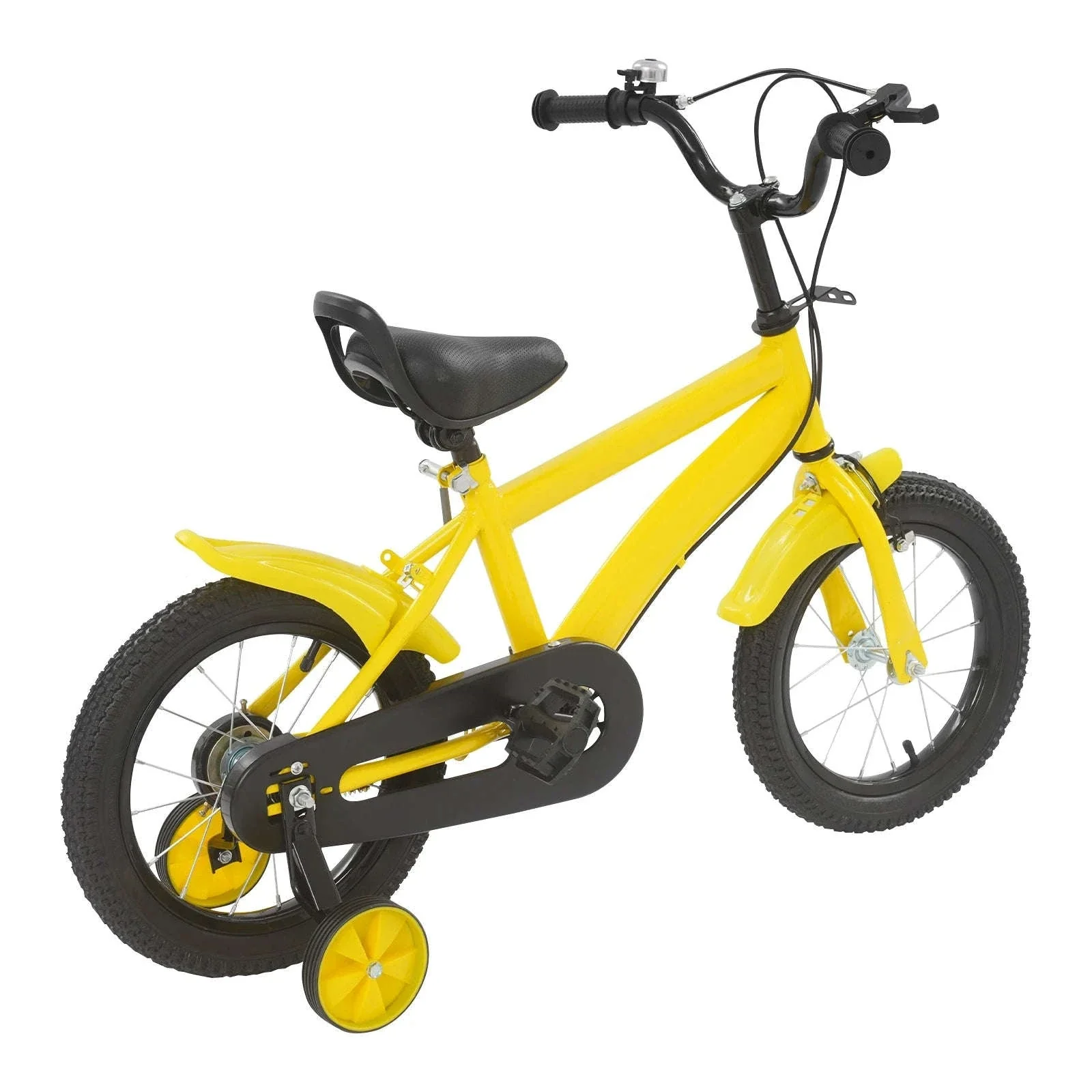 14-Inch Kids Learning Bicycle with Training Wheels - Image 23