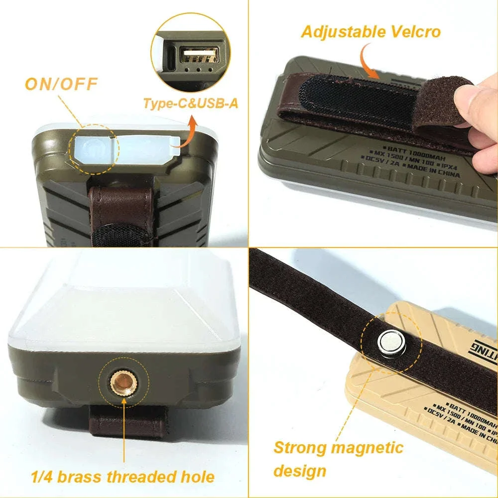 1500LM Portable USB Rechargeable Camping Lantern - Image 6
