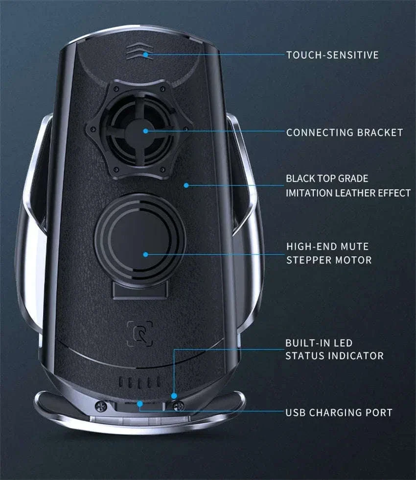 15W Car Magnetic Wireless Charger with Fast Charging Mount - Image 20