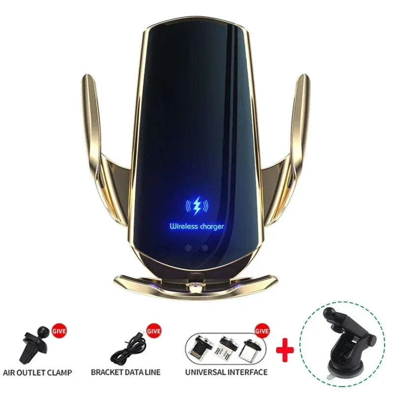 15W Car Magnetic Wireless Charger with Fast Charging Mount - Image 32