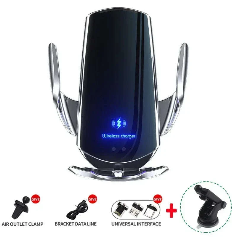15W Car Magnetic Wireless Charger with Fast Charging Mount - Image 33