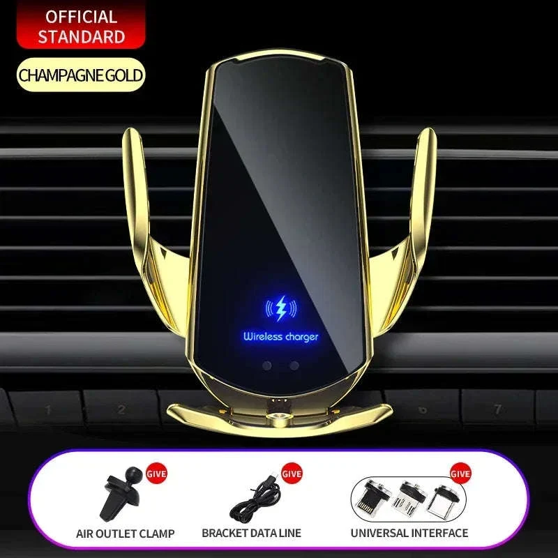 15W Car Magnetic Wireless Charger with Fast Charging Mount - Image 34